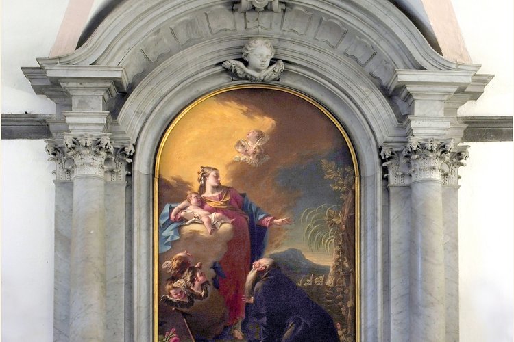 Altare nella prima sacrestia, 1764