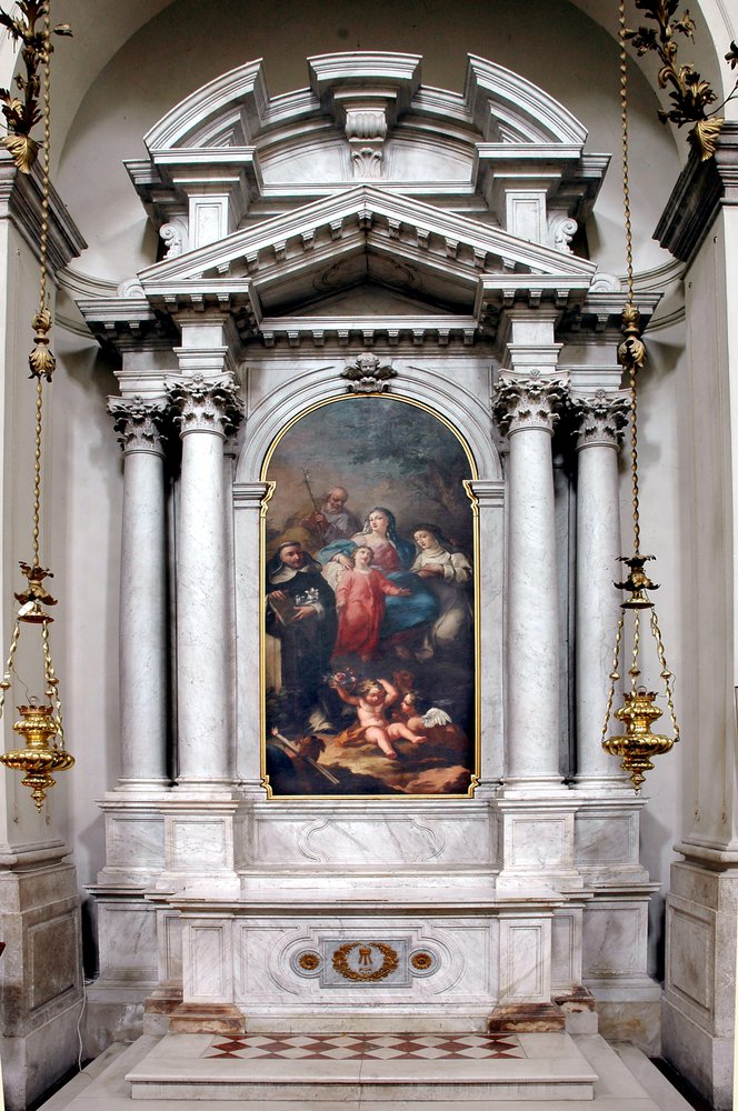 Altare del Rosario, sec. XVIII