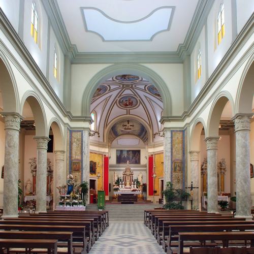 Chiesa parrocchiale di Variano, interno