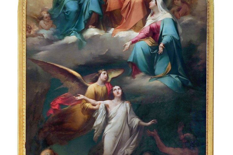 M. Grigoletti, La Vergine del Suffragio, 1865