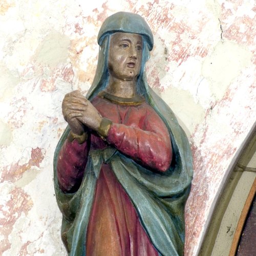 Scultore friulano, Vergine addolorata (da un gruppo del "Cristo del travo"), sec. XVII