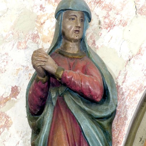 Scultore friulano, Vergine addolorata (da un gruppo del "Cristo del travo"), sec. XVII