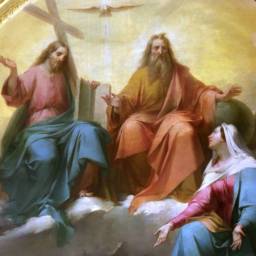 M. Grigoletti, La Vergine del Suffragio, 1865 (part.)