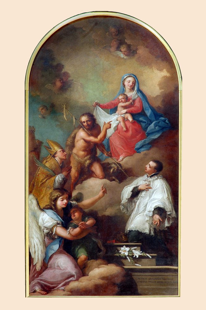 Pietro Antonio Novelli, Pala di S.Luigi, 1790