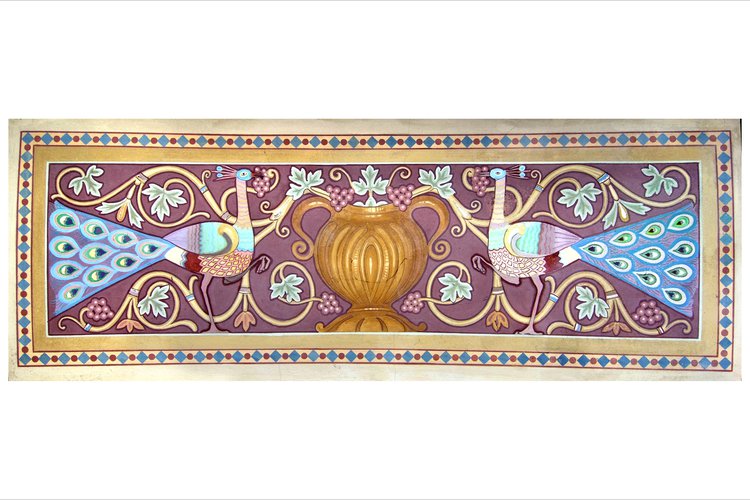 Giuseppe Barazzutti, decorazione della cripta, ca. 1920