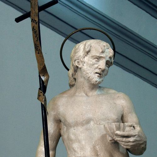 Chiesa parrocchiale di Variano, Sebastiano Pischiutti, San Giovanni Battista, Altare maggiore, 1735