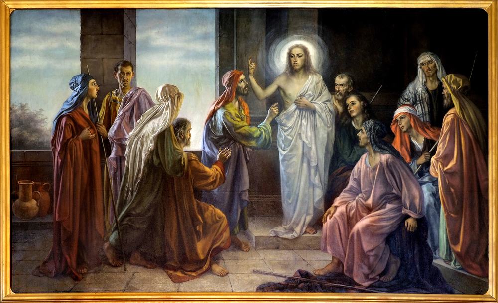 Chiesa parrocchiale di Variano, Titta Gori, L'incredulità di San Tommaso, 1927 ca