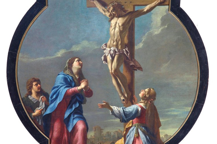 Vincenzo Orelli, Ciclo dei Dolori di Maria, La Crocifissione, 1775