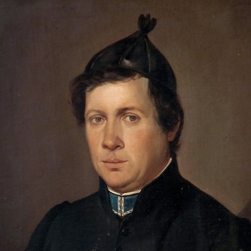 Ritratto di sacerdote, sacrestia