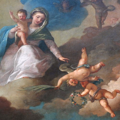 Pietro Antonio Novelli, La decollazione di Sant'Ilario (particolare), 1791