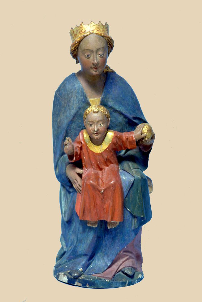 Madonna con Bambino, fine XIV-inizi XV sec. Chiesa di Santa Maria, già a Bevazzana