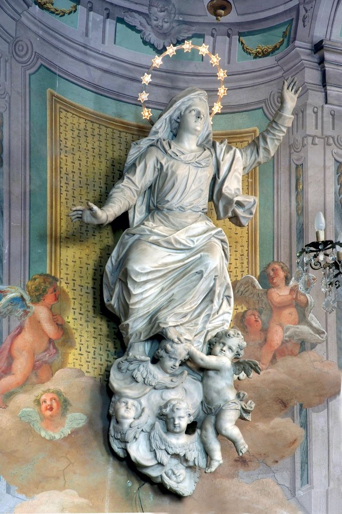 Giuseppe Torretti, Assunta, sacrestia detta "dei canonici", sec XVIII