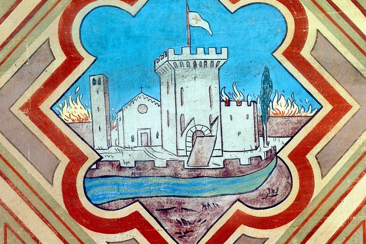 Mario Sgobaro, L'assedio della cortina nel 1499, 1930