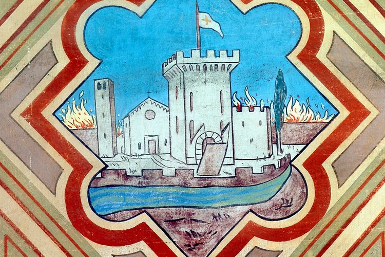 Mario Sgobaro, L'assedio della cortina nel 1499, 1930