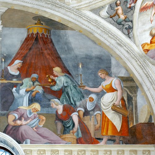 Pomponio Amalteo, La nascita di Maria