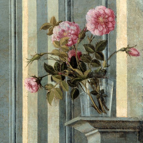 Pellegrino da San Daniele, San Giuseppe con il Bambino, 1500-1501, particolare