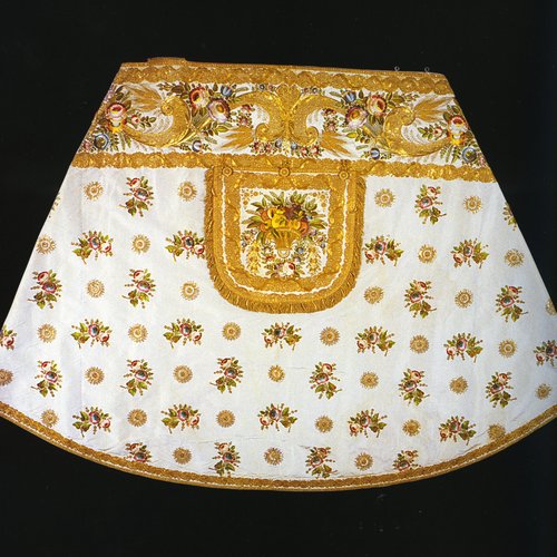 Piviale, fine sec. XVIII, Pordenone, Museo Diocesano d'Arte Sacra