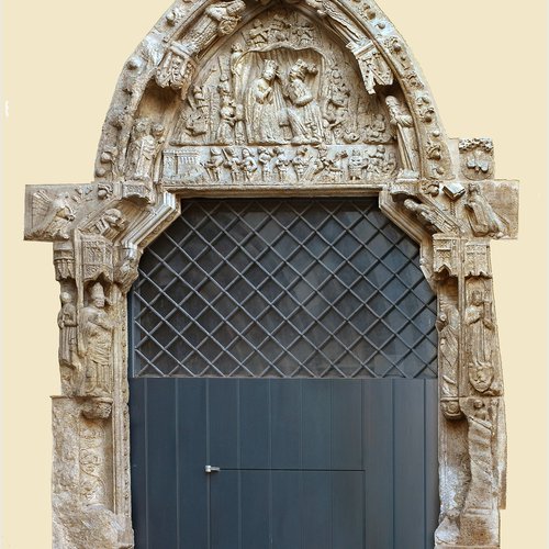 Duomo Udine, portale dell'Incoronazione