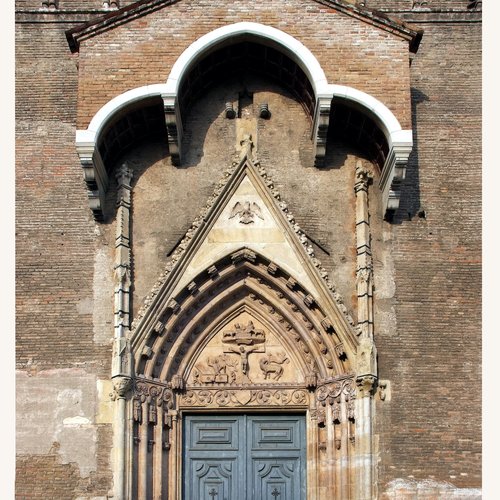 Duomo di Udine, portale della Redenzione