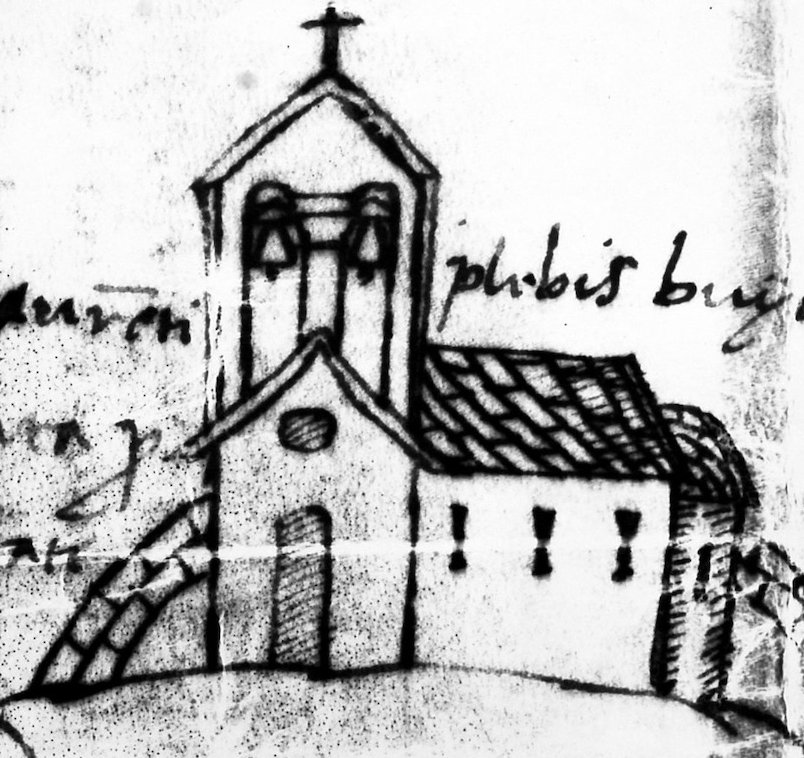 La chiesa della Pieve in un documento del 1432, pieve di San Lorenzo in Monte di Buja