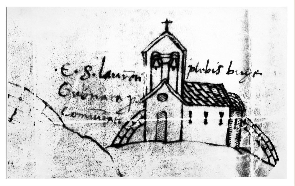 La chiesa della Pieve in un documento del 1432, pieve di San Lorenzo in Monte di Buja