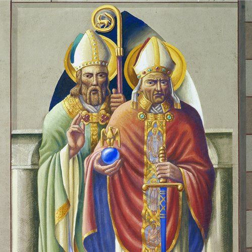 Studio d'arte di Aldo Scolari e Silvio Salviati, Santi Ermacora e Fortunato, 1951-1952