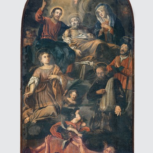 Pietro Banville, Transito di San Giuseppe, 1729