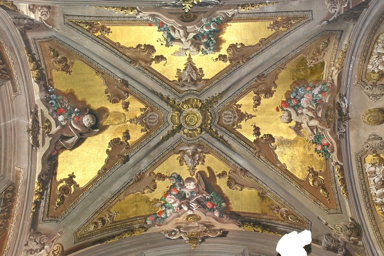 Duomo Udine, volta di Andrea Urbani